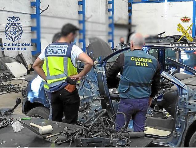 Spain - 37,000 vehicles stolen a year, seat, citroen, ford, peugeot