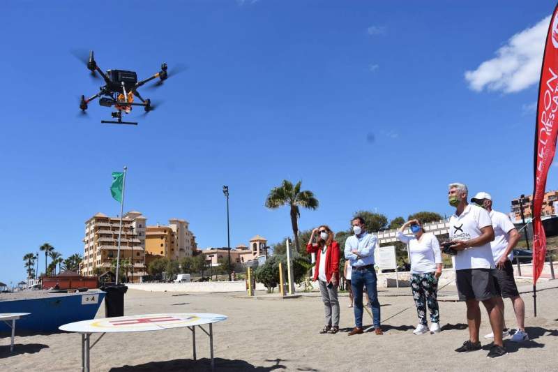 Fuengirola’s Beaches Will Be Kept Safe with Drones This Summer