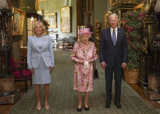 Tea With The Queen ‘Reminded Me Of My Mother' Says Joe Biden