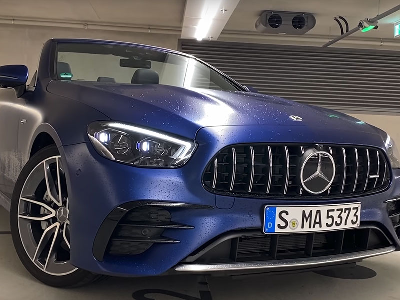 Mr. Benz takes the 2021 E53 AMG Cabriolet for a spin