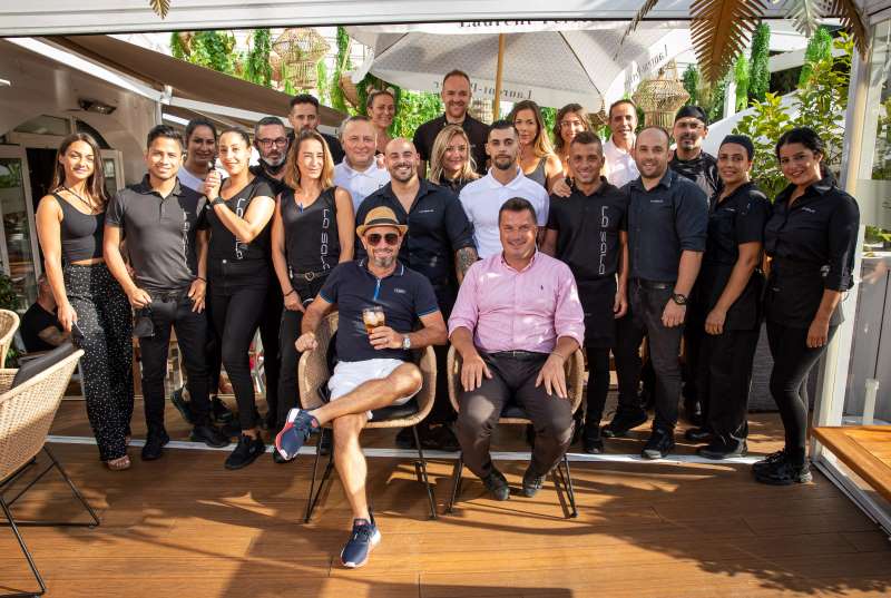 Celebrities return to popular Marbella restaurant, La Sala