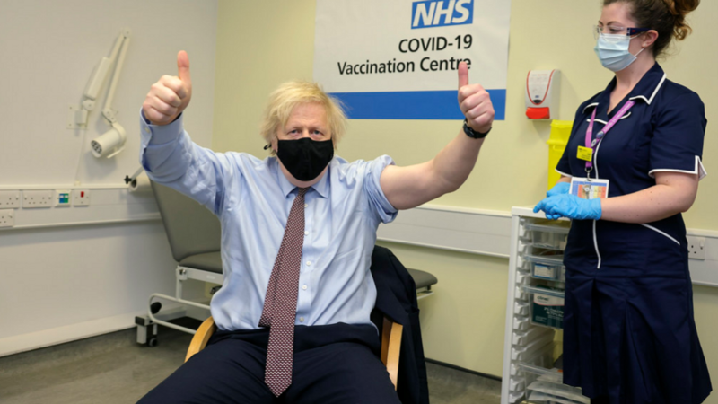 PM Boris Johnson Receives His Second Covid Vaccine Jab