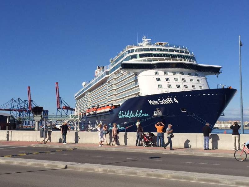 Malaga Reports An Increase In Passenger Cruise Liners Visiting The Port