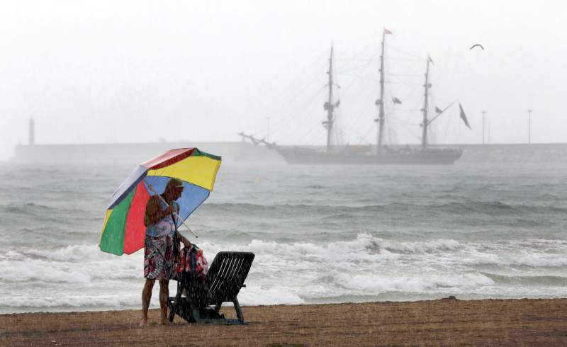 Spanish Weather Forecast Predicts Showers And Storms For Wednesday