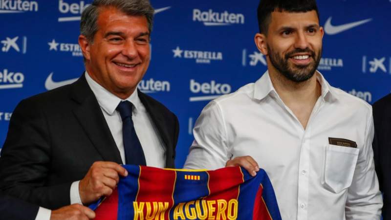 Sergio Aguero Is Finally A Barcelona Player