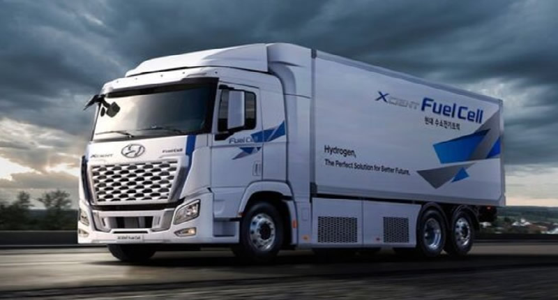 Hyundai Continues To Develop Its Hydrogen Truck