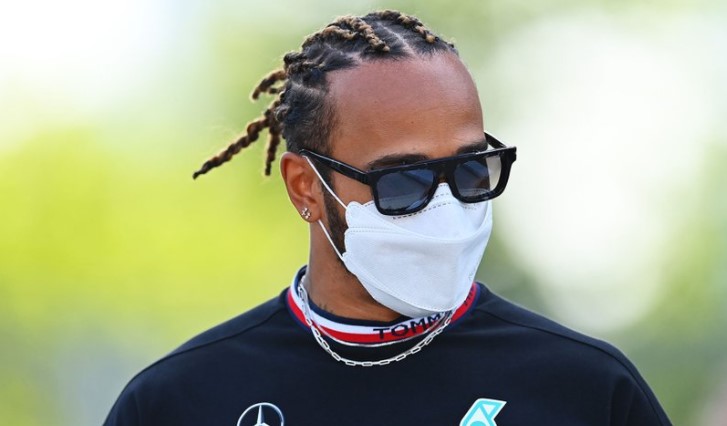 Lewis Hamilton On The Front Row For Azerbaijan Grand Prix