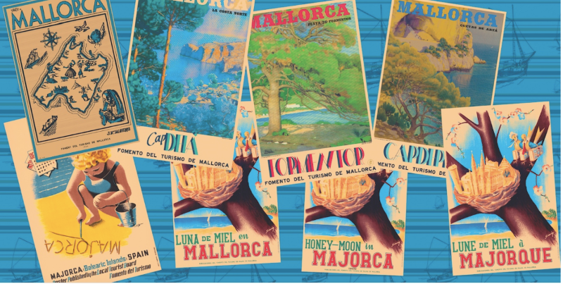 Rare collectable posters of Mallorca