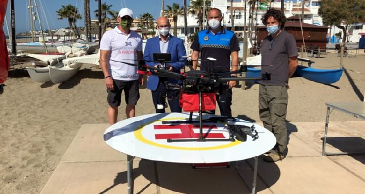 Mijas Will Use A Lifeguard Drone Rescue Service This Summer