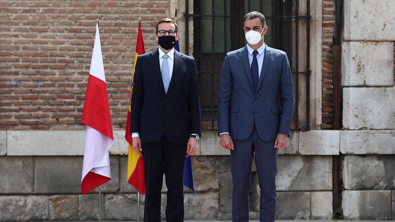 The two leaders met in Madrid