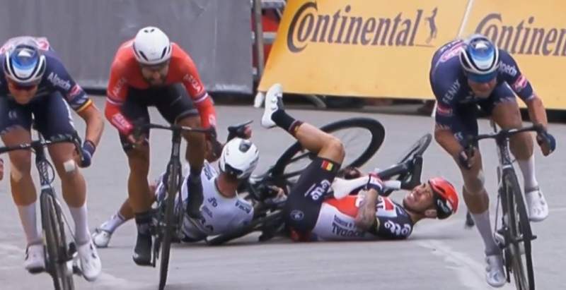 Another Horror Crash In Tour De France