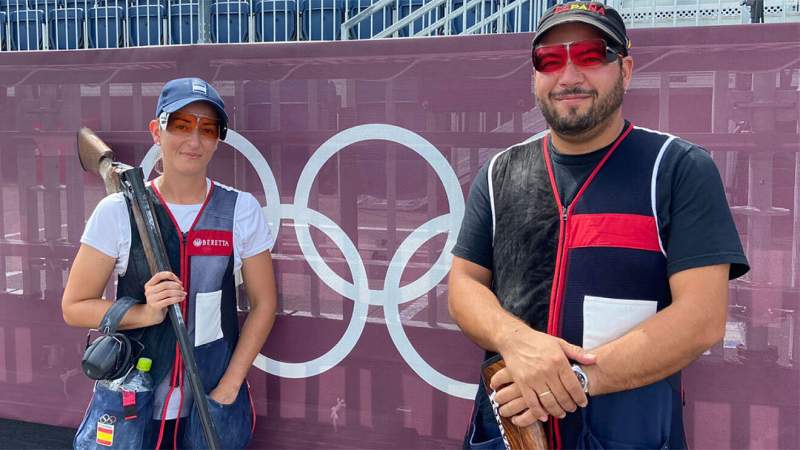 Spanish Duo Wins Mixed Trap Shooting Gold at the Tokyo Olympics