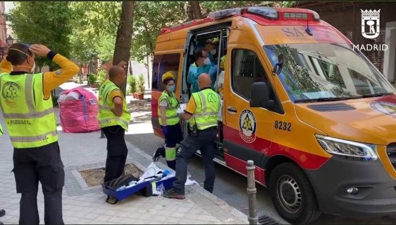 Serious gender violence attack of 30-year-old woman in Madrid