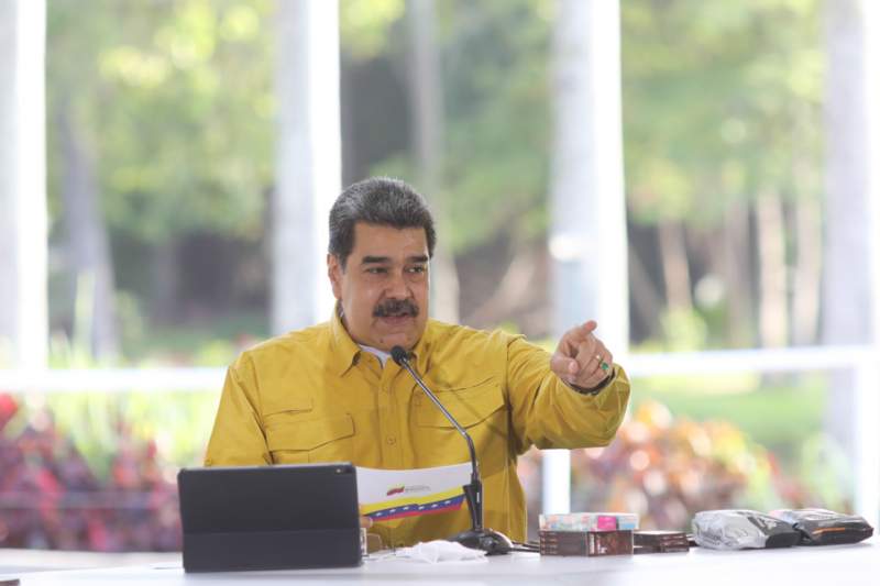President Maduro accuses Britain of theft