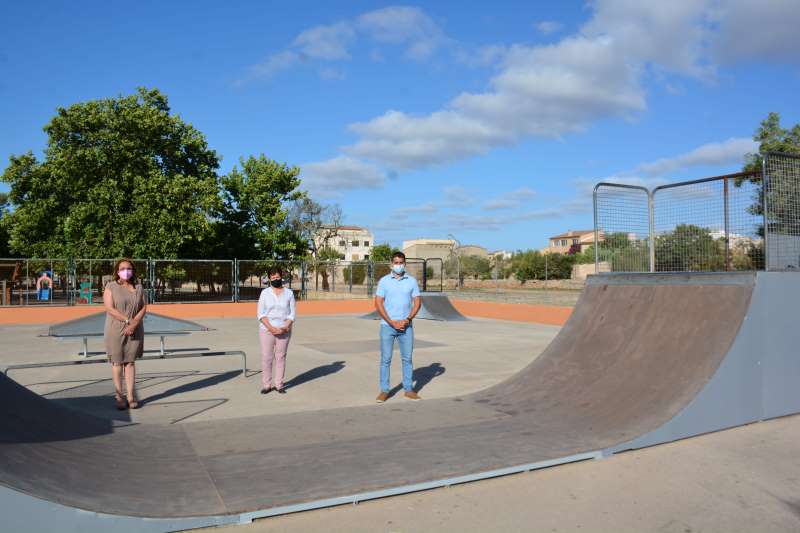Unveiling of the updated skate park