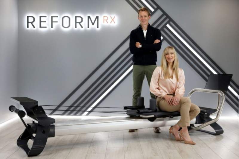 Neal and Yvette McGaffin with the ReformerRX