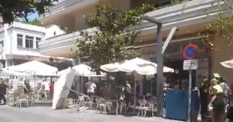 Shocking video relives the moment a car ploughs into Marbella residents