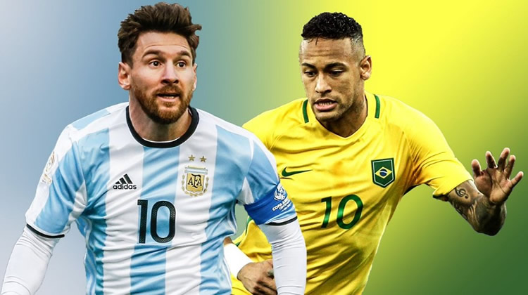 Brazil and Argentina contest the final of the Copa America