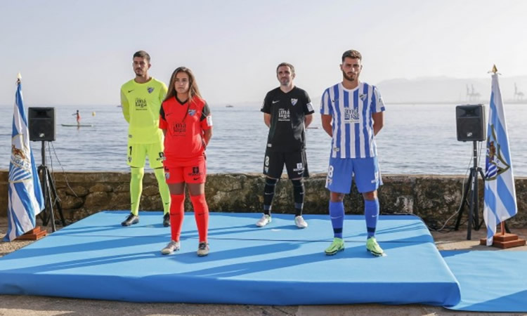 Malaga CF reveal their new football strips for this season