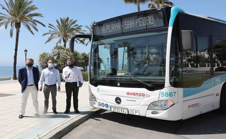 San Pedro de Alcantara urban bus timetables extended to reach the beaches