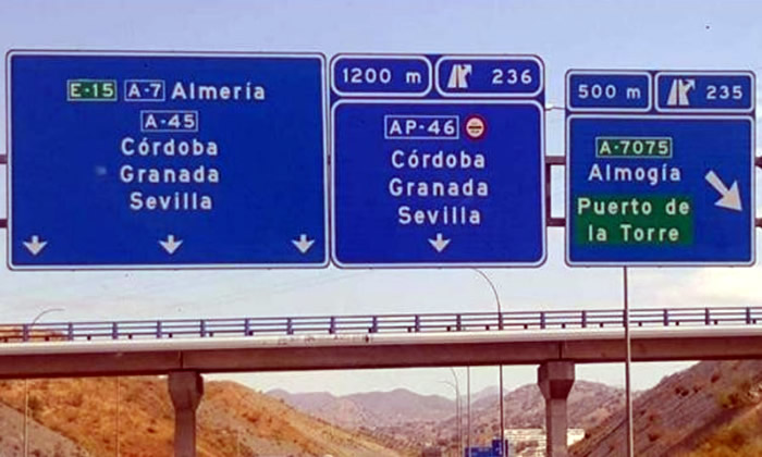 'Jaén Deserves More' asks why the province is omitted from A-92 signage