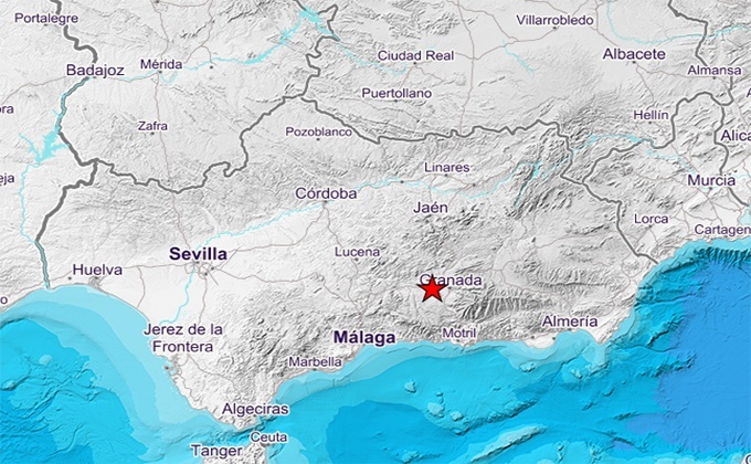 2.5 magnitude earthquake shakes Santa Fe in Granada