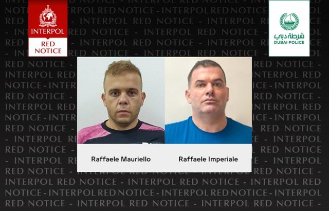 Dubai Police arrest two of Italy’s most wanted linked to the Camorra