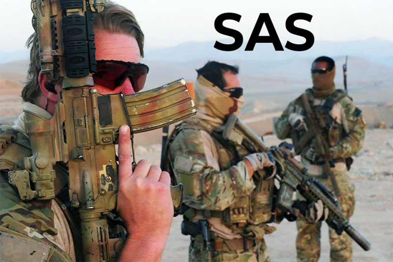 SAS fighters volunteer to stay on and avenge American troop deaths