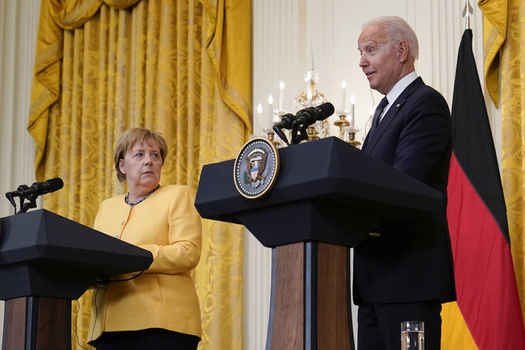 Angela Merkel first to break ranks with Biden and vows to extend Aug 31 deadline