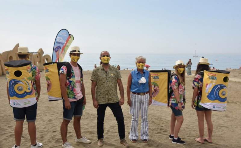 Malaga promotes beach recycling with new environmental campaign