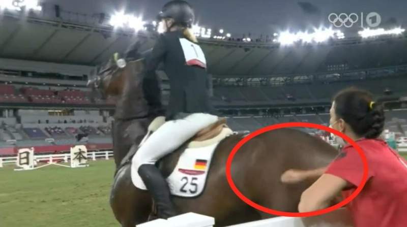 German coach thrown out of Tokyo Olympics after punching a horse