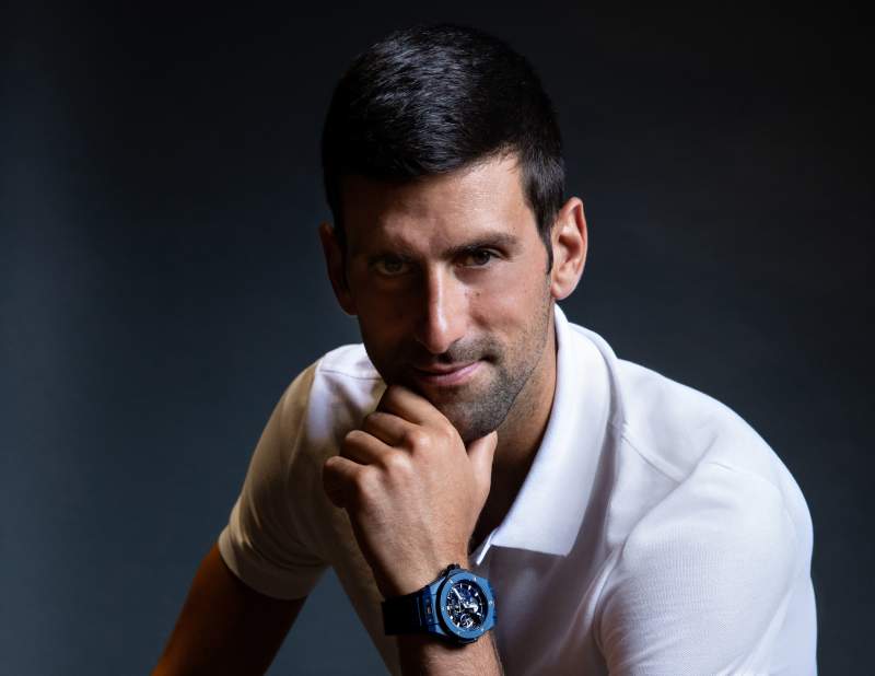 Novak Djokovic, a new Hublot ambassador