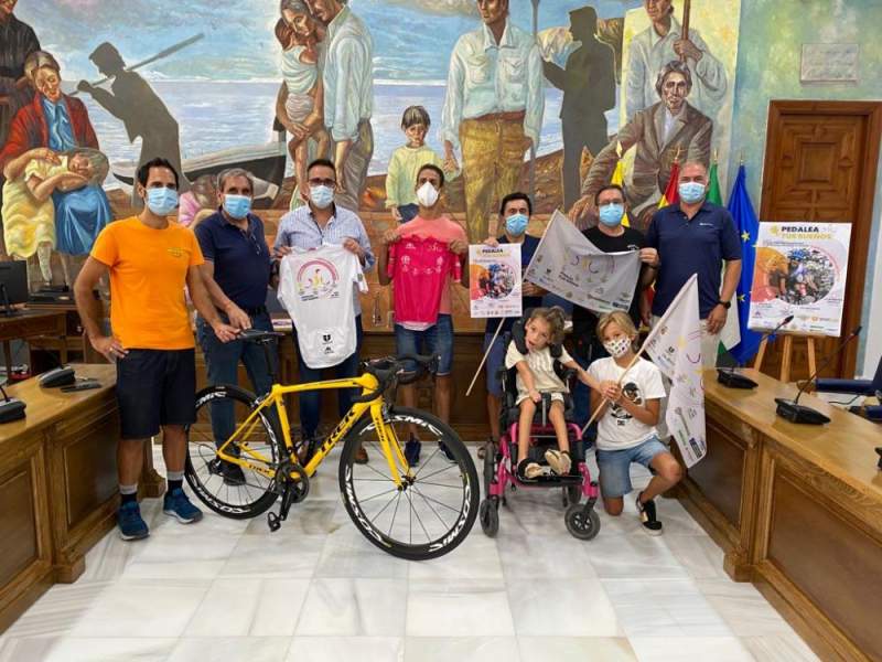 Rincon de la Victoria 431 kilometre cycling fundraiser for charity