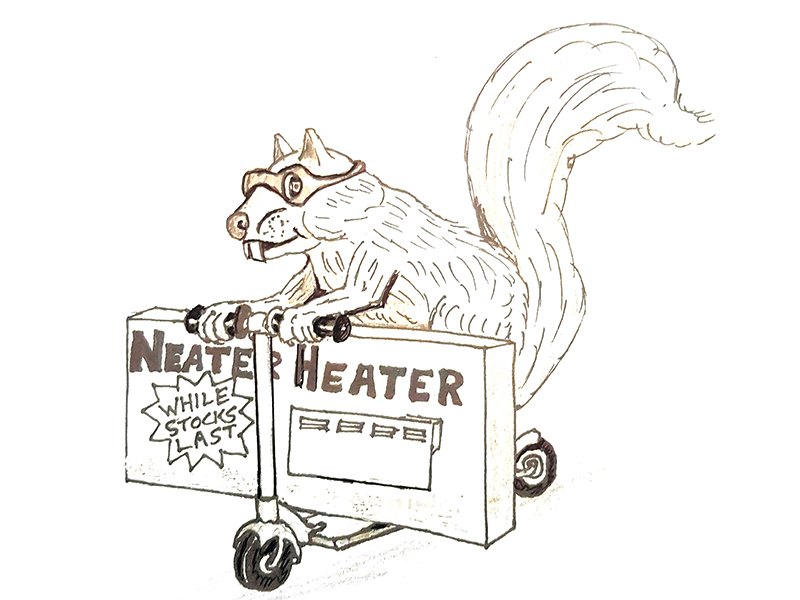 neater heater squirrels