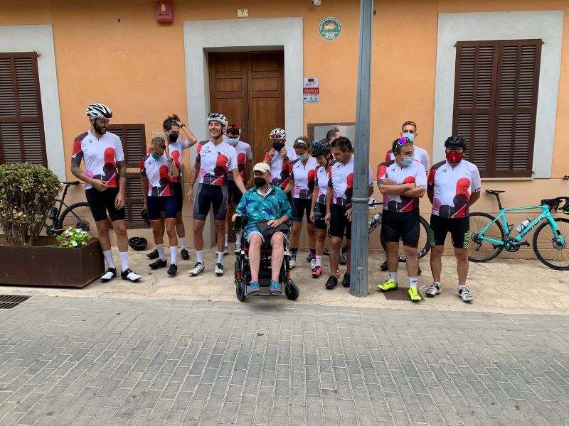 Charity ride started in Mallorca