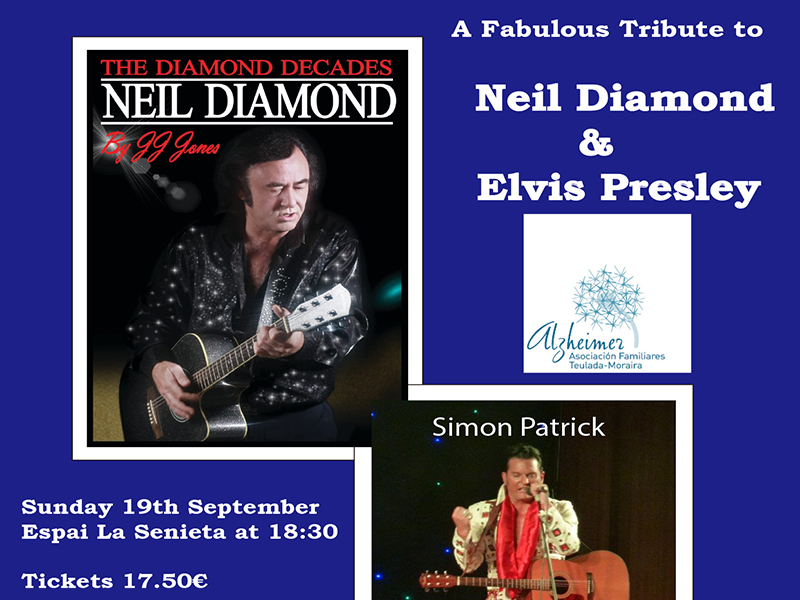 Fabulous Tribute to Neil Diamond and Elvis Presley.