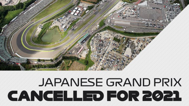 Formula 1 Japanese Grand Prix cancelled