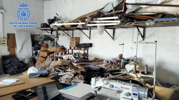 Murcia police discover clandestine sewing workshop on a secluded farm in Yecla