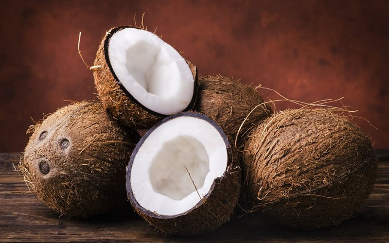 Coconut is beneficial to a healthy diet