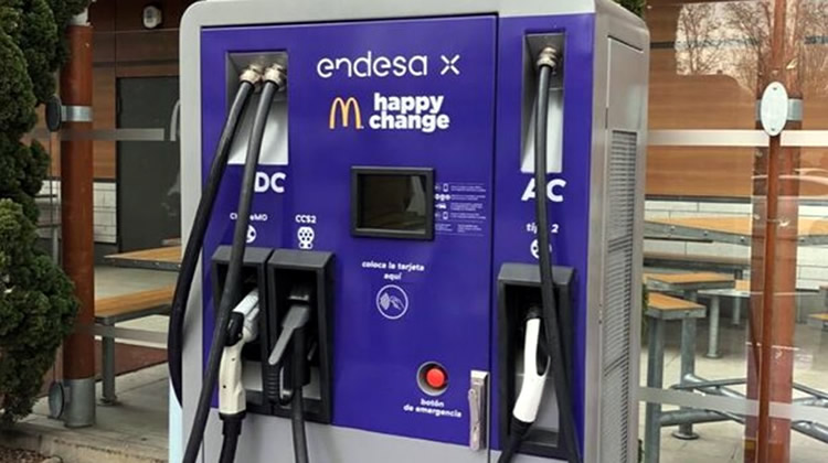 McDonald's install electric car charging points at three Malaga restaurants