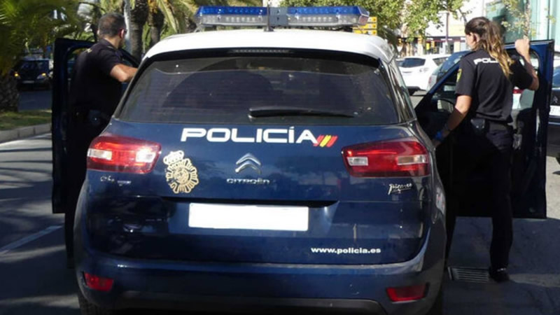 Madrid police free a female hostage found locked in a chest under the bed