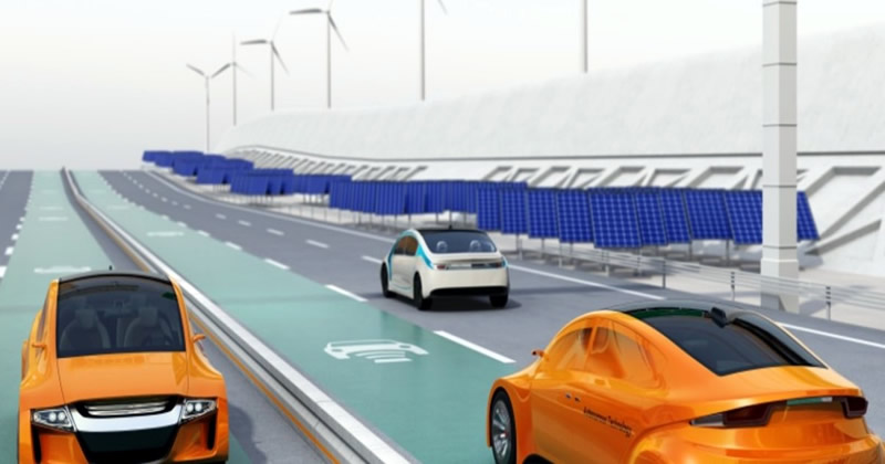 German firm pioneering first concrete road to be able to charge electric cars as they travel