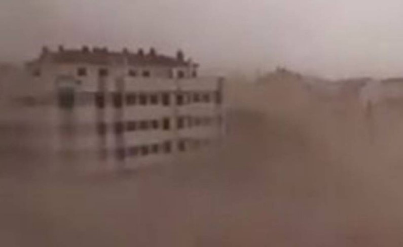 WATCH: Freak sandstorm in Albacete