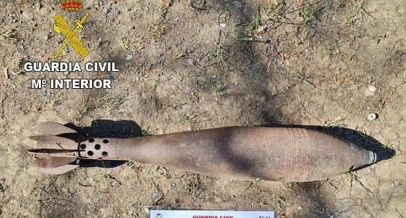 Farmer's dog in Toledo digs up unexploded Civil War mortar shell