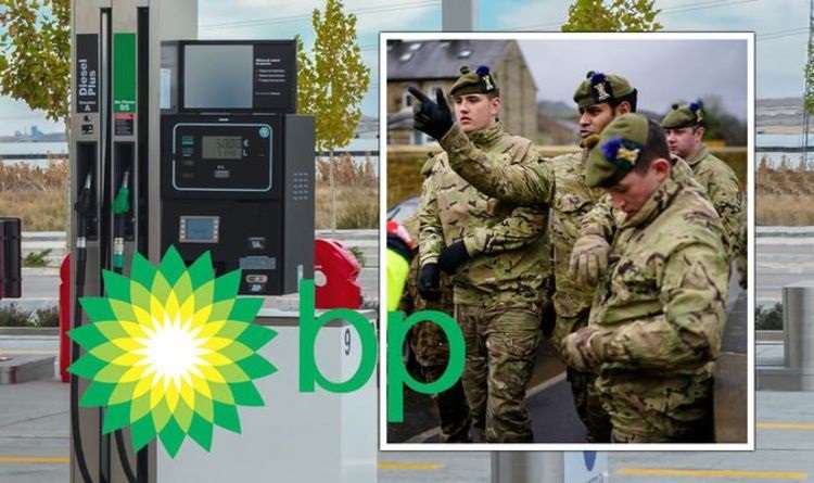Army could be drafted in to deliver fuel as petrol stations in the UK forced to close