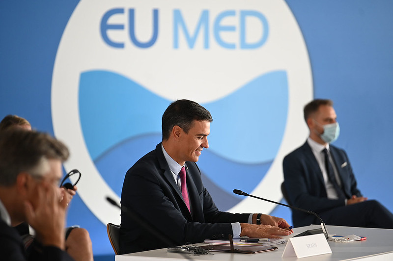 Pedro Sánchez took part in EUMED9 Summit