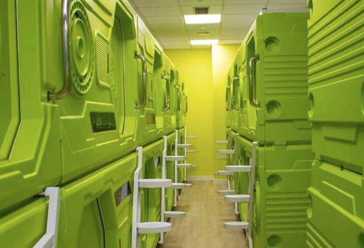 Madrid opens first capsule room hotel