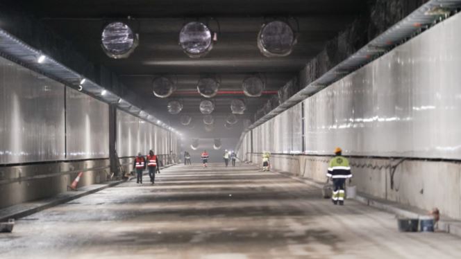 Barcelona's Glories Tunnel to open this September after six years