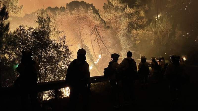 Rainfall forecast could help extinguish the fire in Sierra Bermeja