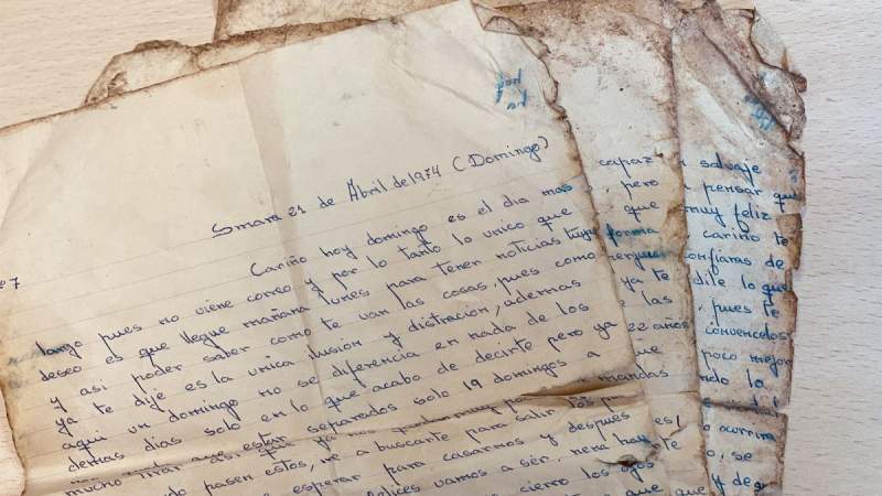 Soldier's love letter to his girlfriend turns up 47 years later on a rubbish tip